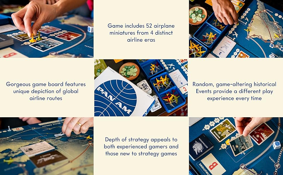 Pan Am Strategy Board Game