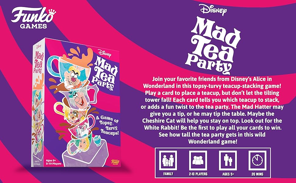 Disney - Mad Tea Party Board Game