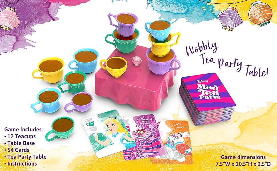 Disney - Mad Tea Party Board Game