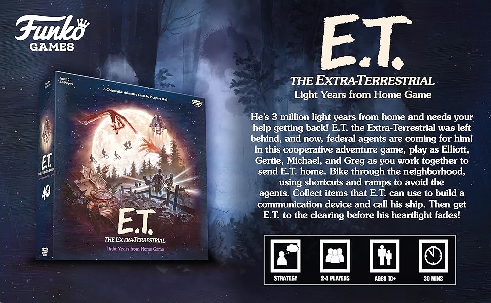 E.T. Extra Terrestrial Board Game