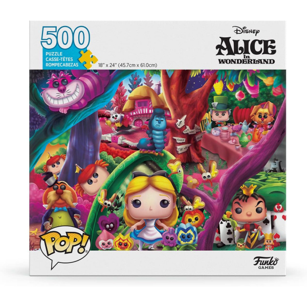 POP! Puzzle - Disney Alice In Wonderland - 500 piece Jigsaw