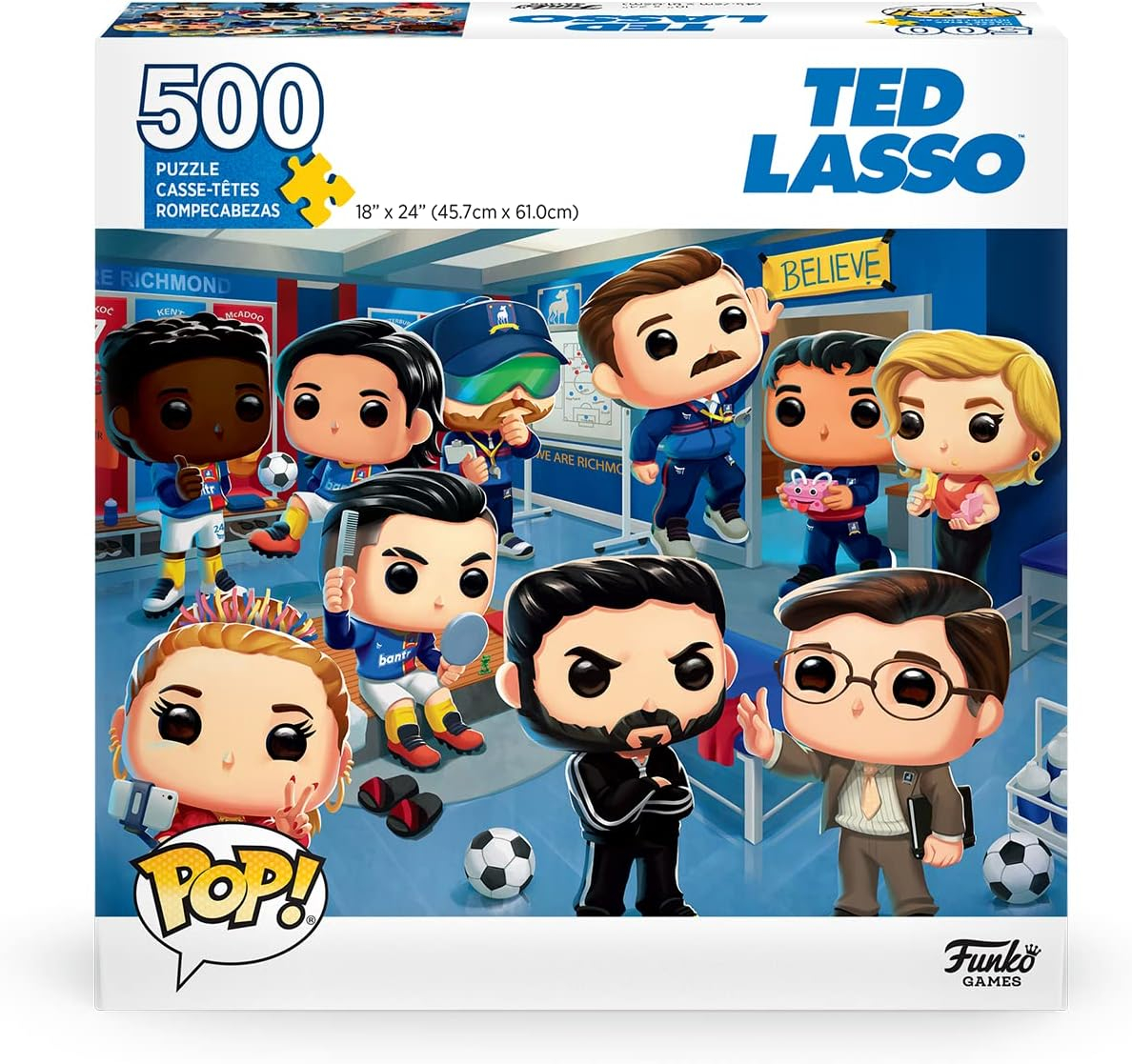 POP! Puzzle – Ted Lasso – 500 Piece Jigsaw